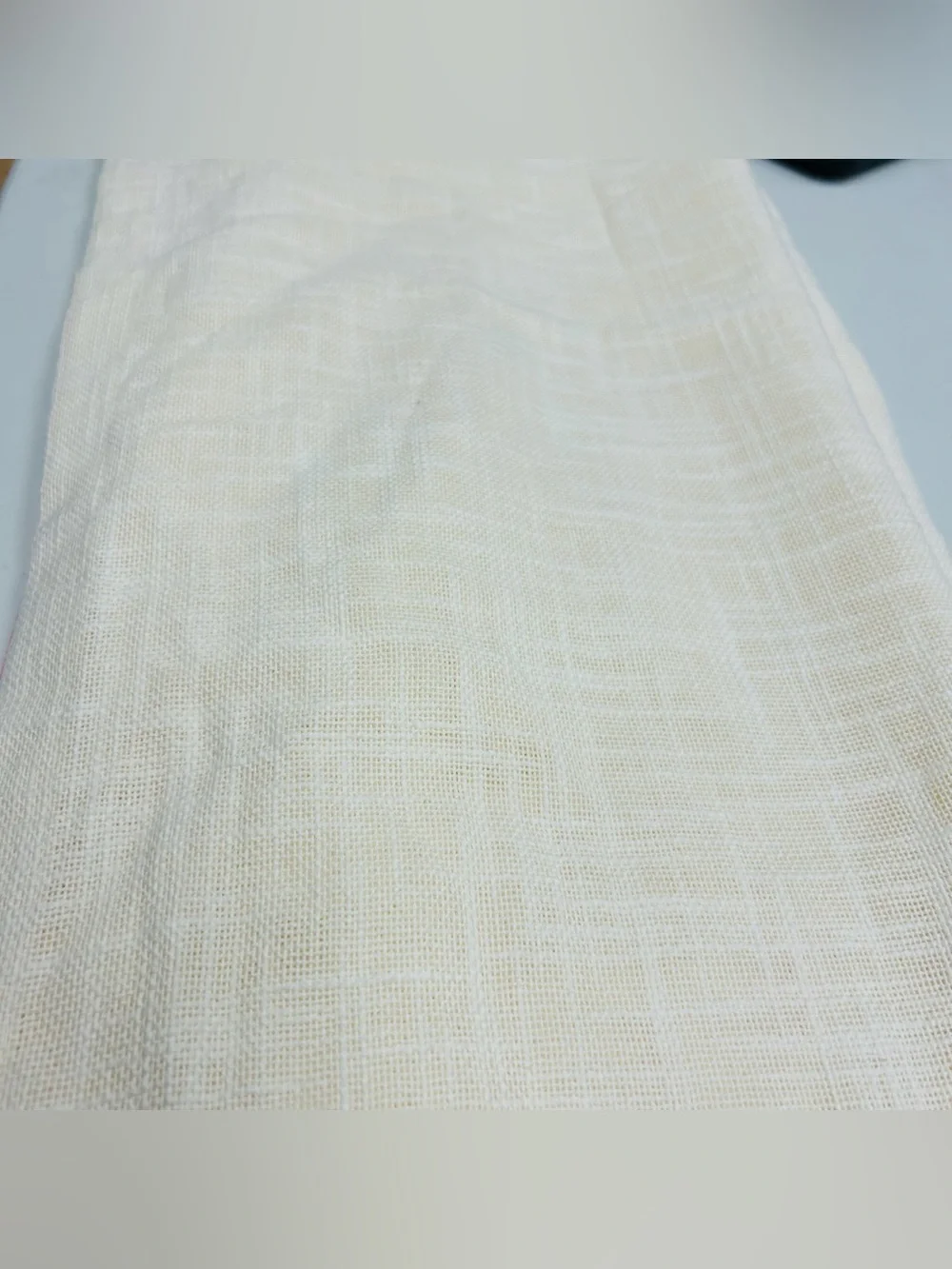 NWOT QUINCE Set Of 2 48x84 Cotton Sheer Curtains Ivory 9312